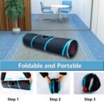 Cat Tunnel Tube Toys，Tunnels for Indoor Cats, 2 Way Foldable | Interactive Pet Crinkle Pop Up Tunnel with Balls Peek Hole Hideaway for Rabbits, Kittens, Ferrets, Puppy Playing & Exploring - Image 3