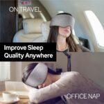 Cotton Sleep Eye Mask for Men and Women, 100% Blocking Light Sleeping Mask | Soft Zero Pressure Cooling Blackout Eye Masks for Sleep, Eye Covers for Sleeping fits All Heads Adjustable - Image 5