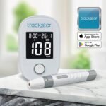 Trackstar Blood Glucose Kit | Monitor, Strips, Lancets, Lancing Device | Trackstar Monitoring App | Bluetooth iOS & Android Compatible | Measure, Track, and Share Results - Image 3
