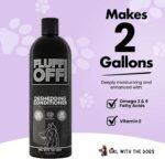 Fluff Off! by Girl With The Dogs, Natural Deshedding Dog/Cat Conditioner, 16 Oz, Made in USA 8 Wks+ - Image 8