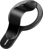 GripMate for MagSafe Phone Grip for iPhone - Magnetic Phone Ring Holder Detachable for iPhone 17 - Comfortable Finger Phone Ring Grip for Apple 16/15/14/13/12,Black - Image 2