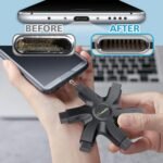 iPhone Cleaning Kit for Charging Port Cleaner,Lightning Charger Connector | Speaker Cable,AirPod Pro Cell Phone，Cleaning Putty，Repair Restore Tool,Thin Cleaning Brushes,Microfiber Cloths,Port Pick - Image 3