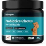 Probiotics for Dogs – Allergy Chews for Gut Health & Itchy Skin | With Prebiotic, 30 Soft Chews - Image 2