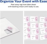Avery Flexible Printable Name Tags, 2-1/3" x 3-3/8", Matte White, 160 Removable Name Badges (8395) - Image 4