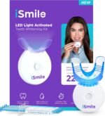 iSmile Teeth Whitening Kit - LED Light, 35% Carbamide Peroxide, (3) 3ml Gel Syringes, (1) Remineralization Gel, and Tray. - Image 2