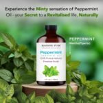 Majestic Pure Peppermint Essential Oil for Diffuser - 4 Fl Oz | 100% Natural Essentials Oils for Aromatherapy, Massage, Steam inhalation, Air Freshner, DIY, Soap and Candle Making - Image 4