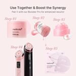 medicube PDRN Pink Peptide Serum with Rose PDRN | Vegan Pink Glow Serum with Peptides & Niacinamide for Hydration & Firm-Looking Skin | Uneven Tone Care | Korean Skincare, 1.01 fl. Oz - Image 8
