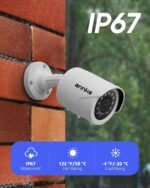 ANNKE 2MP/1080P 4-in-1 CCTV Analog Add-on Security Camera Outdoor, White | AHD/TVI/CVI/CVBS Signals Bullet Cam, 100ft Clear B & W Night Vision, Power Adapter BNC Cable Not Included, Home Surveillance - Image 7