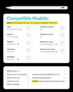 Metapen iPad Pencil A8 Stylus Pen for iPad 2018+ Palm Rejection&Magnetic | Metal Barrel Apple Pencil, USB-C Fast Charging, Reliable Precision & Smooth Writing Pen for iPad 6th-11th Gen Pro Air Mini - Image 5