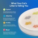 PrettyLitter Health Monitoring Cat Litter, Lotus Flower, 6 lb. Bag | Up to 1 Month Supply, Non-Clumping, Advanced Odor Control, Automatic Litter Box Compatible, Color Changing Silica Crystals - Image 7