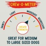 Canine Chews 10-11" Retriever Stick Rolls Rawhide for Dogs Skinny Sticks for Small Aggressive Chewing Dogs (50 Pack) - Image 5