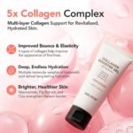 BALOOM Collagen Booster Gel - Korean Skin Care Face Serum with 5X Collagen, 7-Layer Hyaluronic Acid, Niacinamide & Cica - Hydrating Anti-Aging Moisturizer for Firming & Glass Skin Glow, 3.38 fl oz - Image 3