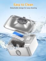 SIBAYS 4Gal/15L Large Dog Water Fountain, Stainless Steel Pet Fountain with Water Window & LED Light, Ultra Quiet Automatic Dog Water Bowl Dispenser for Large Dogs & Multi-pet, Easy to Clean FS76 - Image 9