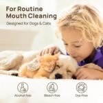 HICC PET Mouth Cleaning Finger Wipes for Dogs & Cats, 50 Count | Textured finger-fit wipes for routine mouth cleaning and visible food residue on accessible tooth surfaces after meals - Image 8