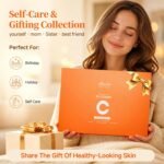 Vitamin C Niacinamide Skincare Set, Daily Facial Care Routine with 6-Piece | Includes Cleanser, Toner, Serum, Moisturizer, Eye Cream & Lotion, Gentle Formula, All Skin Types - Image 4