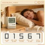 UNEEDE Maclock Retro Desk Clock, 1984 W-8 Computer Inspired Pixel Display Rechargeable Desk Clock, Multi-Alarm, Calendar, Temperature, Dimmable, Unique Retro Tech Gift for Office Bedroom Night Light - Image 6