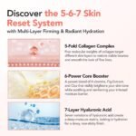 BALOOM Collagen Booster Gel - Korean Skin Care Face Serum with 5X Collagen, 7-Layer Hyaluronic Acid, Niacinamide & Cica - Hydrating Anti-Aging Moisturizer for Firming & Glass Skin Glow, 3.38 fl oz - Image 4