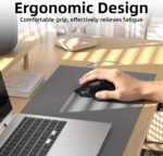INFINMIND Ergonomic Wireless Bluetooth Mouse with 6 Programmable Buttons(Mac/Windows), Multi-Device, Flying Scroll & Side Wheel, 5 Level DPI, Rechargeable Silent Mice for Laptop, PC, Tablet, MacBook. - Image 7