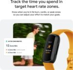 Google Fitbit Inspire 3 - Midnight Zen/Black - Small and Large Bands | Stress management, sleep tracking, 24/7 heart rate, 3-month Google Health Premium membership included, small and large bands - Image 6