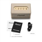 Marshall Acton III Bluetooth Home Speaker - Loud Stereo Sound with Bass and Treble Controls | Plug-in Powered | 3.5mm Aux Input - Cream - Image 10