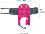 Outward Hound Granby Splash Pink Dog Life Jacket, Small - Image 8