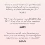 DERMAFLASH LUXE+ Sonic Dermaplaning Tool for Face Peach Fuzz Removal, Anti-Aging and Exfoliation - Image 13