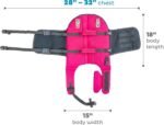 Outward Hound Granby Splash Pink Dog Life Jacket, Large - Image 8