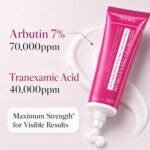 Korean Brightening Cream for Face & Body, Arbutin And Tranexamic Acid Facial Cream For Uneven Skin Tone And Dark Spot Appearance Care For Daily Skincare Routine - Image 3