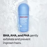 Peach Slices - Smoothing Solution Ingrown Hair Treatment (1.69 oz) - Smooth, Relieve, Soften Skin - 360 Roller - BHA, AHA, PHA, Niacinamide, Licorice - Vegan & Cruelty Free - Korean Skin Care & Beauty - Image 5