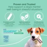 C.E.T. Veggiedent Fr3sh & Zen Plaque and Tartar Control Chew for Dogs, XS | Calming dog dental chews, L-theanine dog calming chew, plant based chews, VOHC approved for plaque & tartar - Image 7