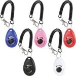 5 Pack Dog Clicker, Pet Training Clicker with Wrist Strap - Image 2