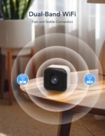 GNCC 2K Indoor Camera for Home Security with Phone App 5G/2.4G WiFi Pet Cam | Mini Pet Cam w/Human/Motion/Sound Detection, Compatible with Alexa, Cloud Storage Optional, Fixed View, Plug-in, 2 Pack - Image 5