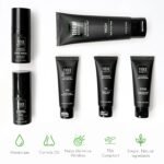 Tiege Hanley Anti-Aging Men's Skin Care Set, 30-Day, 6 Piece Kit | Level 3 Anti-Aging Routine, Daily Face Wash, Facial Scrub, Eye Cream, Serum & AM SPF & PM Moisturizers - Image 5