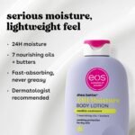 eos Shea Better Body Lotion Vanilla Cashmere, 24-Hour Moisture Skin Care, Lightweight & Non-Greasy, Natural Shea, Vegan, Vanilla Body Lotion, 16 fl oz - Image 6