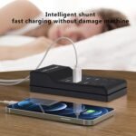 USB Charger,50W USB Charging Station with 10-Port (6 USB-A Port & 4 USB-C Port) Compatible with iPhone 15/14/13/12/11/X/8/7/6 Phones, Watch,Tablets, Smartphones Black - Image 5