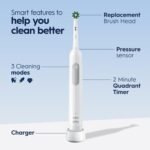 Oral-B Pro 1000 Rechargeable Electric Toothbrush, White - Image 6