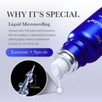 medicube Exosome Shot Zero 2,000 PPM Spicule Facial Serum | Liquid Skin Booster Serum | Exosome, AHA+BHA+PHA | Pore Care, Dead Skin Cells, Skin Texture | Korean Skincare, 1.01 fl.oz - Image 5