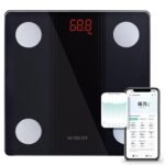 Bathroom Scale Smart Digital Bluetooth Scales for Body Weight | Body Composition Analyzer, App Bluetooth Sync, Backlit Display, Max 330lb 0.2lb, for BMI Fat Muscle, High Precision - Image 2
