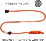 LuxoGear Emergency Whistles with Lanyard Safety Whistle Survival Shrill Loud Blast for Kayak Life Vest Jacket Boating Fishing Boat Camping Hiking Hunting Rescue Signaling Kids Lifeguard Plastic 2 Pack - Image 7