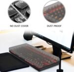 Geekria Tenkeyless TKL Keyboard Dust Cover, Frosted Acrylic Keypads Cover for 80% Compact 87 Key Computer Mechanical Gaming Wireless Portable Keyboard, Compatible with Logitech G715, G713 - Image 6