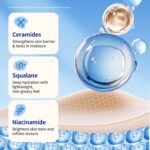 MATERN'ELLA Ceramide Body Lotion for Dry & Sensitive Skin - Daily Moisturizer with Niacinamide & 4 Ceramides (NG, AP, NP, EOP) 48H Hydration, Fragrance, Paraben, Non-Greasy 7.1 Oz - Image 4