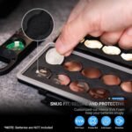 JJC CR2032 CR2025 Battery Case Holder Storage,Water-Resistant Anti-Shock, Coin Cell Battery Case for 20x CR2032 CR2025 CR2045 CR2016, CR2032 Button Round Batteries Holder Cases, Batteries Not Included - Image 3