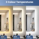 STARLEAD 24"x32" LED Bathroom Mirror with Bluetooth Speaker | 3 Color Temperature, Stepless Dimming, Anti-Fog, Touch Control, Vertical or Horizontal - Image 8