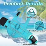 EMUST Dog Life Vest, Bright Color Dog Water Vest with Superior Buoyancy | High Visibility Pet Life Jacket DFD for Small Medium Large Dogs, Adjustable High Flotation Dog Float Coat, Blue, XL - Image 4