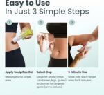 SCULPIFLEX – Original 3-in-1 Body Sculpting Machine for Firmer-Looking Skin – Lymphatic Drainage Massager & Cellulite Massage Tool for Stomach, Arms, Legs, and Thighs + 1x Gel - Image 7