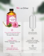 24 Karat Gold Rose Water Toner by Leven Rose Natural Moroccan 24K Rosewater Toner 4 oz - Image 6