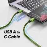 Teyssor USB C Cable 10FT 5-Pack Nylon Braided USB A to Type C Fast Charging Cord Compatible with Samsung Galaxy S24 S23 S22, Note 20 10 9 8, Moto G7 G8 - Image 5