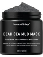 New York Biology Dead Sea Mud Mask for Face & Body - 8.8 oz | Spa Quality Pore Refiner for Oily Skin, Natural Skincare for Women & Men, Firms Skin for a Healthier Complexion - Image 2