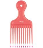 ​Diane 6-Inch Lift Comb for Detangling, Styling, and Adding Volume, Wide-Tooth Comb for All Hair Types, Hair Pick for Women, Wide Tooth Comb for Curls, Parting and Teasing - Image 2