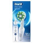 Oral-B Pro 1000 Rechargeable Electric Toothbrush, White - Image 10